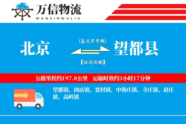 北京到望都县物流公司