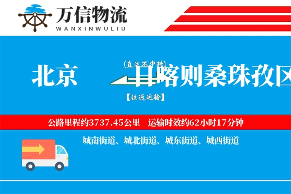 北京到日喀则桑珠孜区物流公司